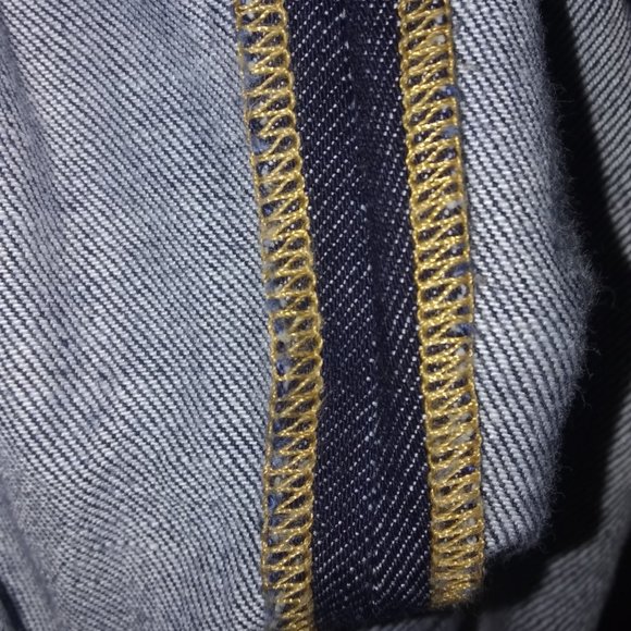 Raw denim Wide leg flare jeans - Picture 9 of 9